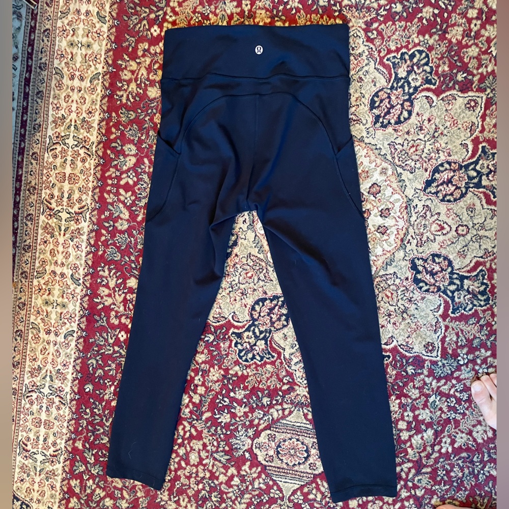 Lululemon Wunder Train High Rise Crop